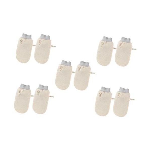 POPETPOP 2 Pièces Gants De Bain Double Face Gant De Gommage De Bain Exfoliant Gant Exfoliant Coréen Gants pour Enfants Gant D