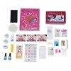 Kaichenyt Kit complet doutils gel UV comprenant des bijoux en strass et des tampons de nail art pour studio débutant profess