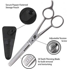 Siroshi Ciseaux de coiffure avec pochette 15,2&nbsp;cm