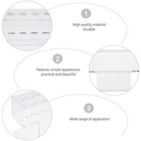 POPETPOP 1Pc Rack De Stockage Pince À Épiler Support DÉtagère Pince À Épiler Étagère De Rangement Pince À Épiler Support De 