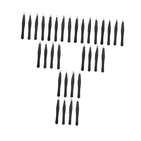 POPETPOP 4 Pièces Mini Pince À Sourcils Pince À Cils Poils Incarnés Pinces À Sourcils En Métal Professionnelle Tondeuse À Sou