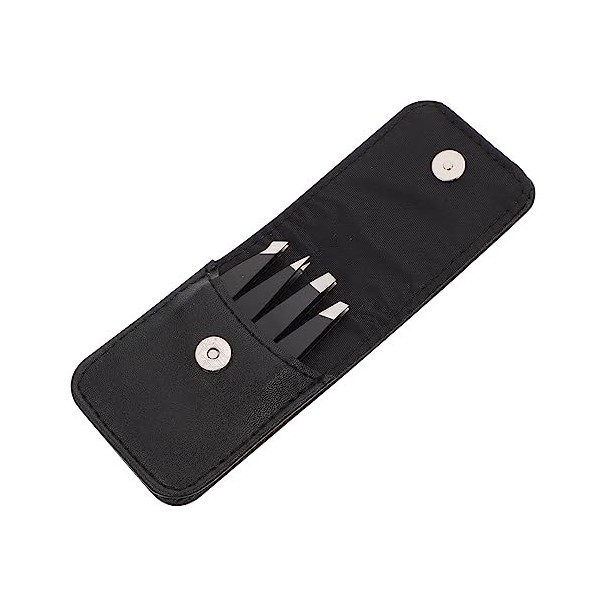 POPETPOP 4 Pièces Mini Pince À Sourcils Pince À Cils Poils Incarnés Pinces À Sourcils En Métal Professionnelle Tondeuse À Sou