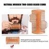 Kits De Coiffure De Barbe Pour Hommes 4 En 1, Ciseaux à Barbe Professionnels, Peigne Pliant à Moustache, Façonneur De Barbe M