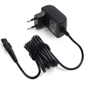 LotFancy Chargeur Alimentation 15V 360mA 1,8m Compatible avec Rasoirs Philips Norelco HQ8505, Serie 3000 2000 4000 5000 7000,