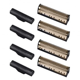 Balawin 2 de Lame de Tondeuse pour Rasoir Électrique Km-1102 Pièces DOr Net