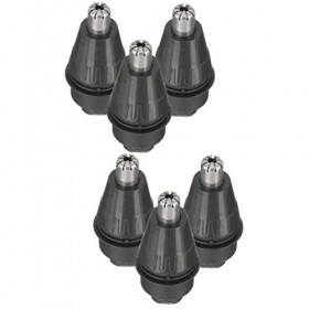 FRCOLOR 6 Pièces Tête De Remplacement Des Poils Du Nez Pièces De Tondeuse À Cheveux Du Nez Tête Pour Tondeuse À Poils Du Nez 