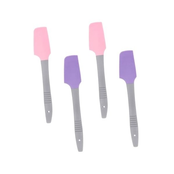 POPETPOP 4 Pièces Spatule De Cire De Silicone Spatule DÉpilation De Cire De Cheveux Spatule Applicateur De Silicone Grattoir