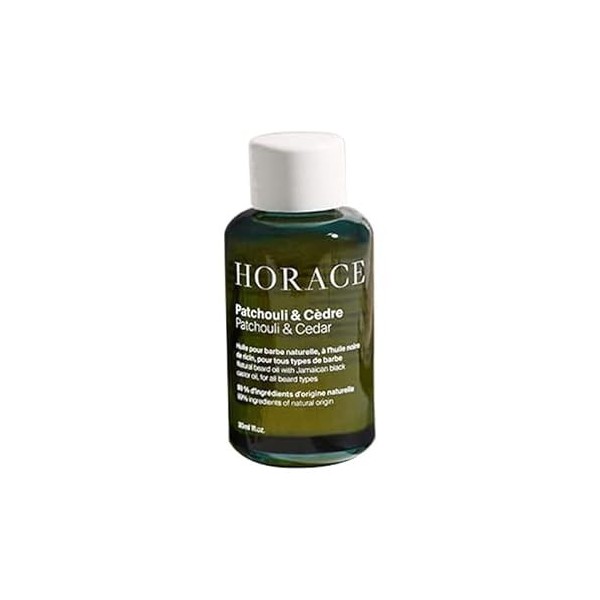 Horace huile pour barbe patchouli & cèdre 30ml