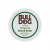 Baume à barbe Bulldog Skincare avec ingrédients naturels, aloe vera, huile de caméline et thé vert, 75 ml lemballage peut v
