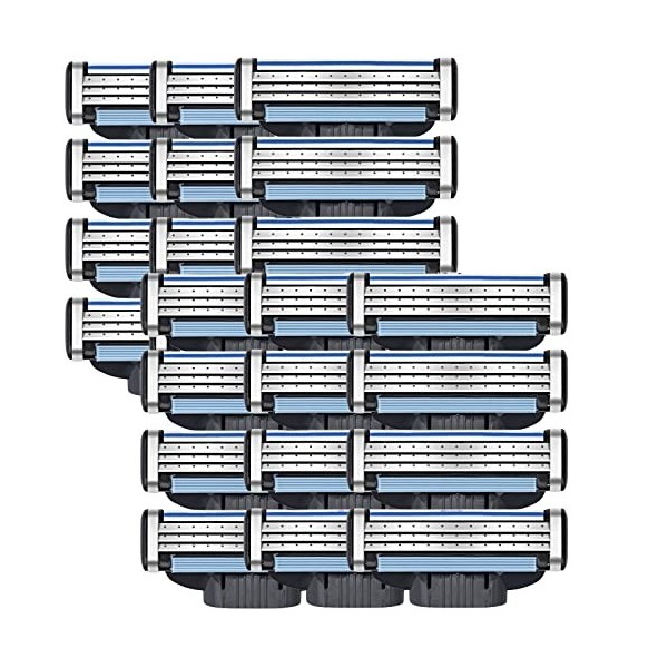 Lames de rasage pour hommes pour lames de rasage mach3 lames de rechange pour lames de rasage manuelles 3 lames de rasage en 