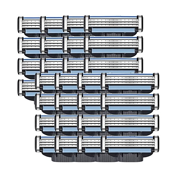 Lames de rasage pour hommes pour lames de rasage mach3 lames de rechange pour lames de rasage manuelles 3 lames de rasage en 