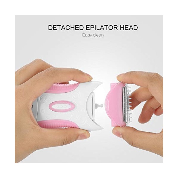 Épilateur électrique pour femmes, épilation indolore aisselles ligne de jambes jambes épilation pour épilation rechargeable s