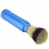 Hommes Brosse de Rasage Brosse à Barbe Portable Salon de Nettoyage du Visage Brosse Moussante Outil de Toilettage avec Poigné