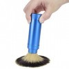 Hommes Brosse de Rasage Brosse à Barbe Portable Salon de Nettoyage du Visage Brosse Moussante Outil de Toilettage avec Poigné