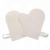 ABOOFAN 2 Pièces Gants De Sauna En Feutre Outils De Nettoyage Serviette De Bain Blanche Gant De Gommage Du Corps Blanc Fourni