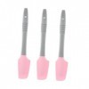 POPETPOP 3 Pièces Spatule De Cire En Silicone Spatule Applicateur En Silicone Spatules Pour LÉpilation Des Sourcils Bâtons D