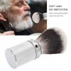 Brosse Moussante pour Barbe, Dissolvant de Résidus à Séchage Rapide, Brosse Moussante Ergonomique pour Salon de Coiffure, Che