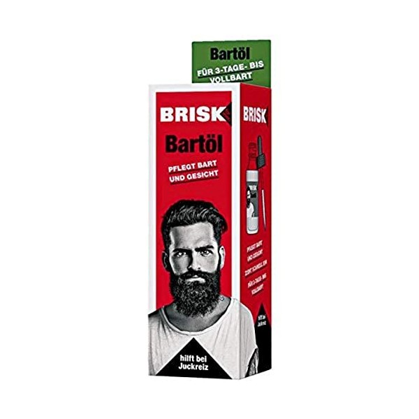 Brisk Huile pour barbe 50 ml