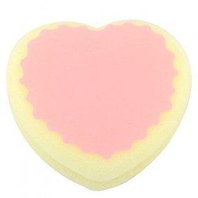 Éponge dépilation - Tampon éponge dépilation sans douleur magique en forme de cœur pour loutil dépilation physique du vis