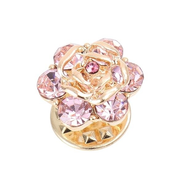 FRCOLOR 3 Pièces Broche En Cristal Broches De Fleur En Cristal Broche De Banquet Broches De Vêtements Broches Pour La Fabrica