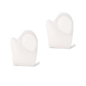 Beaupretty 2 Pièces Gant De Toilette En Luffa Gant De Bain Gants En Luffa Serviette De Douche Arrière Gants De Gommage Mitain