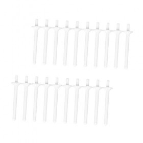 POPETPOP 60 Pcs Bâtons De Cire Pour Les Poils Du Nez Kit De De Cire Jetable De Limpieza De Oidos Bandes De Cire Pour Le Visag