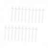 POPETPOP 60 Pcs Bâtons De Cire Pour Les Poils Du Nez Kit De De Cire Jetable De Limpieza De Oidos Bandes De Cire Pour Le Visag