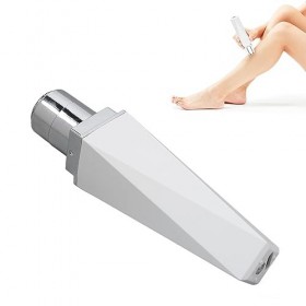 Mini épilateur Efficace avec Chargement USB, Tondeuse Faciale Portable pour Femmes avec Tête de Coupe Remplaçable