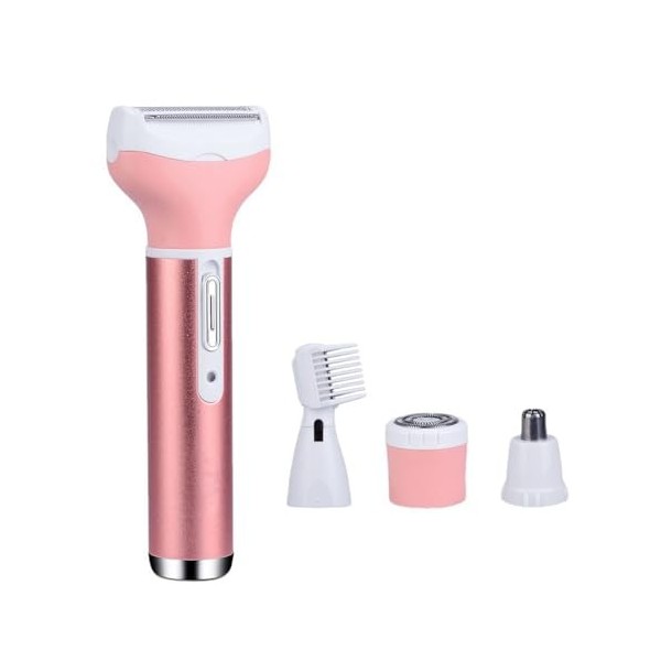 Rasoir électrique pour femme | Tondeuse à cheveux électrique Lady Shaver,Tondeuse bikini électrique multifonctionnelle 4 en 1