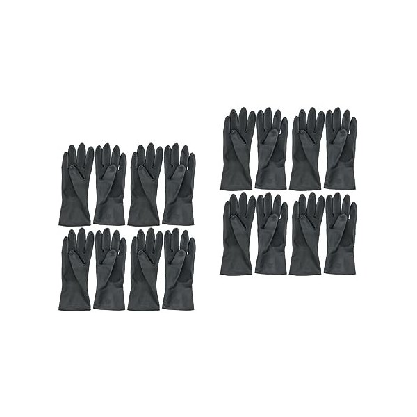 Mobestech 4 Paires De Gants Extensibles Gants En Caoutchouc Gants De Sécurité Gants Industriels Gants Élastiques Gants De Tei