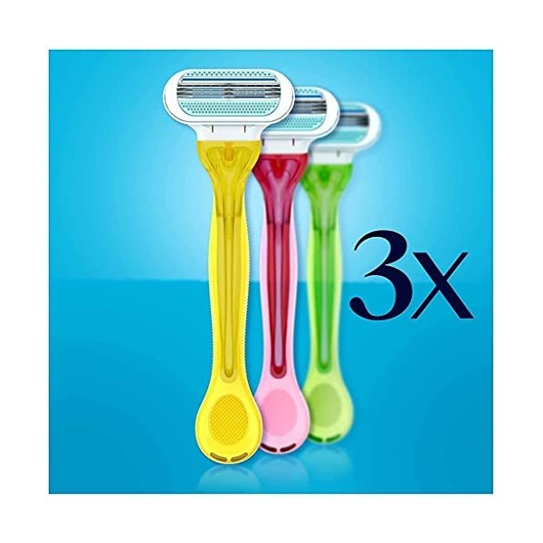 Venus Gillette Tropical 3S Disposable Razors