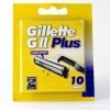 Gillette GII Plus Lot de 10 lames de rasoir