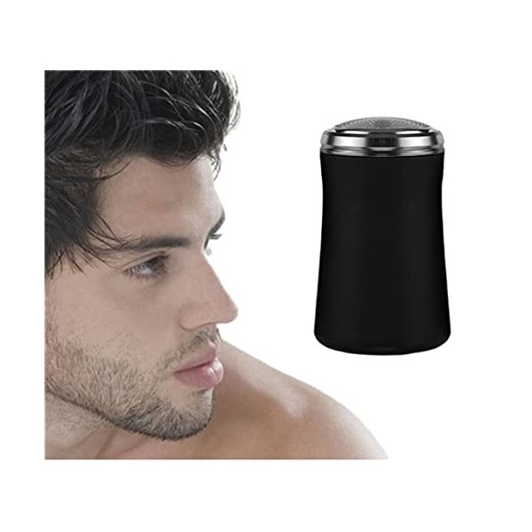 Rasoir électrique Lavable Au Format De Poche,Rasoir Automatique Portable pour Hommes,Mini Tondeuse à Rasoir Imperméable à le