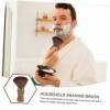 minkissy 1 PC Brosse À Barbe Pour Hommes Rasoir Pour Hommes Rasage Hommes Rasoirs Homme Rasoir Moustache Brosse Beauté Blaire