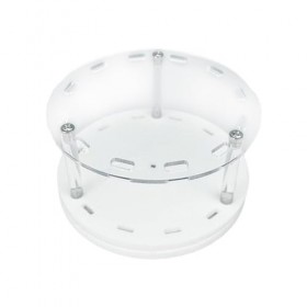 Harilla Support détagère pour pincettes, support de rangement pour outils dextension de cils en acrylique à 12 fentes, blan