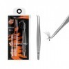 STALEKS PRO Pince professionnelle pour extension de faux cils en acier inoxydable Expert 40/1