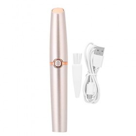 Tondeuse à Sourcils Rechargeable, Rasoir à Sourcils électrique en Forme de Rouge à Lèvres, Mini Rasoir à Sourcils Portable po