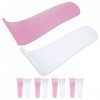 Bâton de Spatule de Crème Dépilatoire 10 Pièces, Bâtons de Cire à Sourcils Kit de Spatules de Cire Dapplicateur de Cire, Out