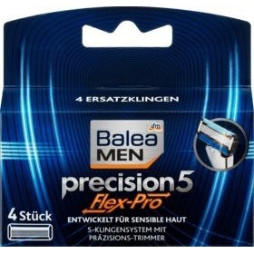 Balea MEN precision5 Flex-Pro Lot de 4 lames de rasoir