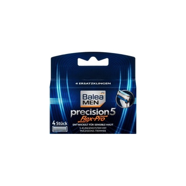 Balea MEN precision5 Flex-Pro Lot de 4 lames de rasoir