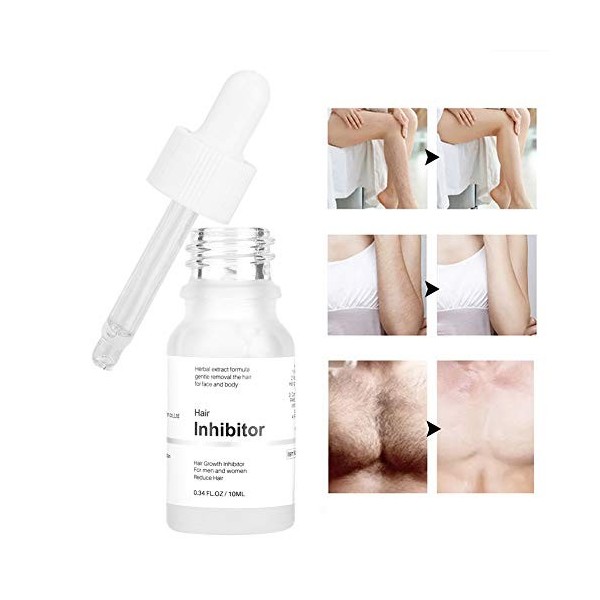 Inhibiteur De Croissance Des Cheveux Huile Fourmi Incarné Épilateur Laser Femme Blanchiment Du Visage Twe V 10Ml Extrait De P