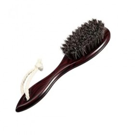 Peigne à Barbe Brosse à Barbe Pratique Manche en Bois Peigne à Cheveux Solide pour Peigner les Cheveux de Barbe