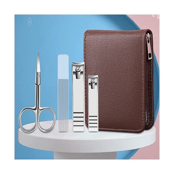 n/a Ensemble de Clou de Clous en Acier Inoxydable Toenail Fingernail Cutter Pédicure Tool Kit de Soins de Soins Neugs