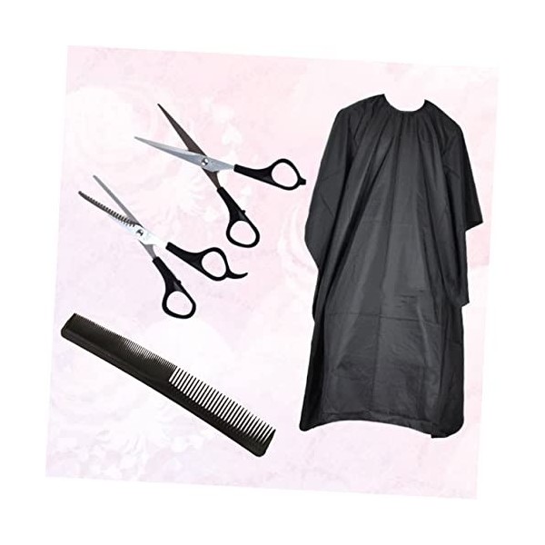 minkissy 1 Ensemble De Ciseaux Amincissants Pour Salon De Coiffure Avec Peigne Kit De Ciseaux De Coiffeur Peigne À Dents Fine