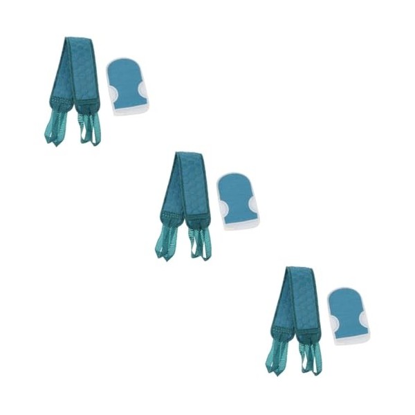 FOMIYES 6 Pièces Gants De Serviette De Bain Serviettes De Massage Gants De Nettoyage Serviettes Propres pour Le Visage Douche