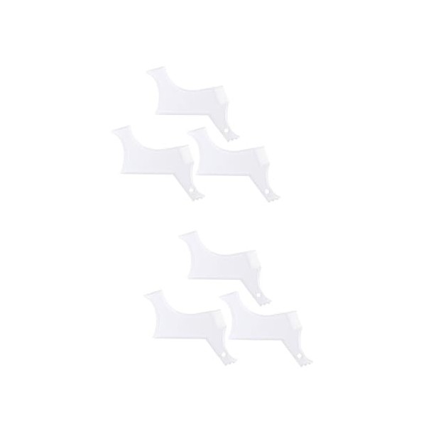 Beaupretty 3 Pièces Ensemble DAccessoires Pour Le Visage Costumes Pour Hommes Costumes Pour Hommes Guide De Moustache Shaper