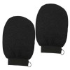 DRESSOOS 2 Pièces Gants De Bain Gant De Spa De Massage Mitaines De Bain Gants De Toilette en Microfibre Gant Exfoliant Gant D