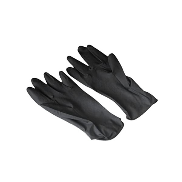 NIYANGLE 10 Pièces Gants De Nettoyage Gants De Teinture Pour Les Cheveux Gants En Latex Capuchon De Mise En Évidence Brosses 