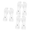 NIYANGLE 3 Pièces Gants Pour Le Nettoyage Gant De Cuisine Gants En Caoutchouc Gants De Nettoyage À Domicile Gants En Latex Ga