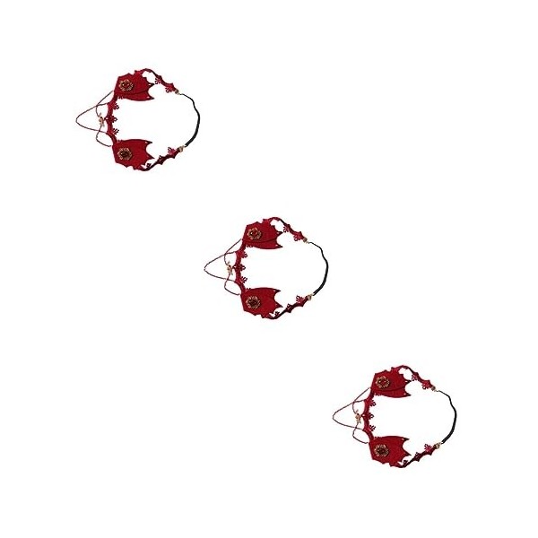 FOMIYES 2 Pcs Partie Mignon Chapeaux Holloween Cheveux Accessoires Démon Partie Bandeau Holloween Chapeaux Dur Bandeaux Cospl